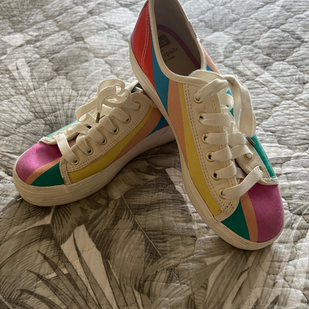 Keds x Kate Spade Colorful Canvas Sneakers